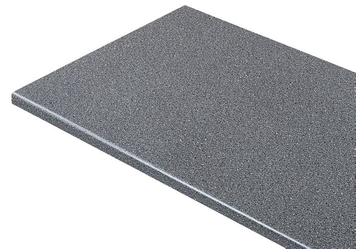 Laminatbordplade mørk granit 28 mm x 61 x 300 cm